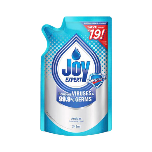 Joy Antibac Safeguard Dishwashing Liquid 345ml