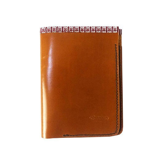 Obrano Passport Holder - Brown Glossy