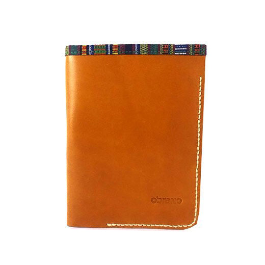 Obrano Passport Holder - Brown Matte