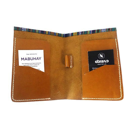 Obrano Passport Holder - Brown Matte