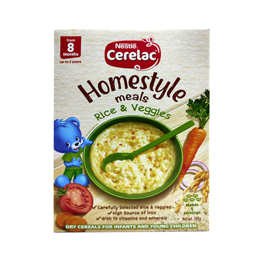 Cerelac Porridge Savory Veggies 200g
