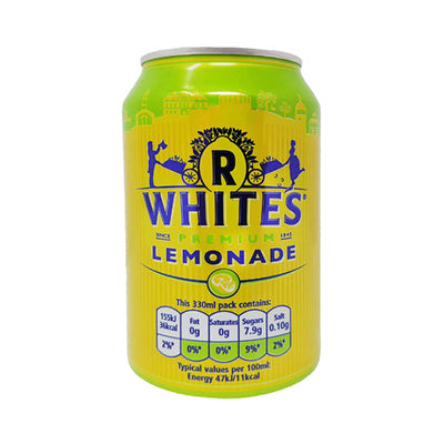 R Whites Premium Lemonade 330mL
