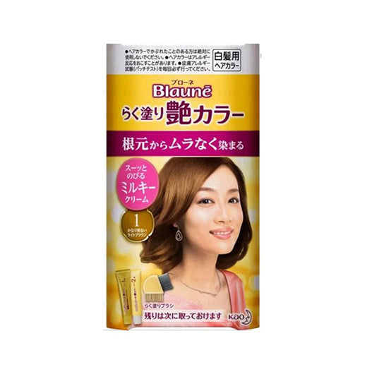 Kao Blaune Easy painted Gloss Color 1 Pretty Bright Light Brown