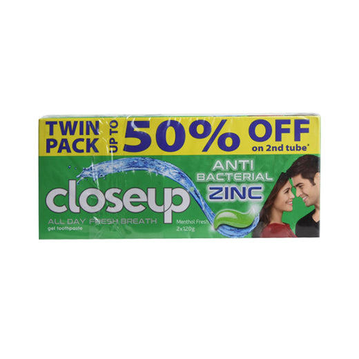 Closeup Menthol Fresh 2x175g Twin Pack