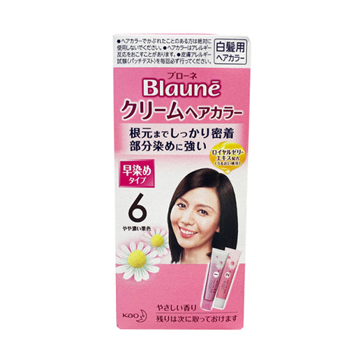 Kao Blaune Brown Cream Hair Color 6 Slightly Dark Maroon