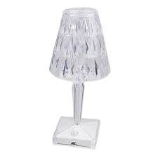 Crystal Rechargeable Touch Lamp