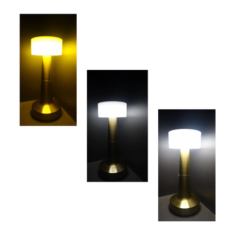 Rechargeable Table Bar Lamp  - Gold