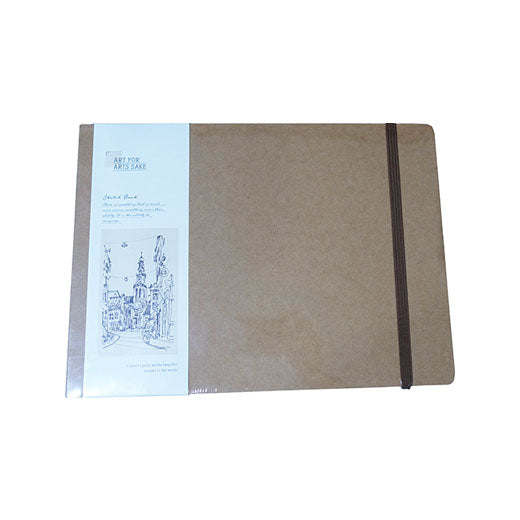 Sketch Book Kraft W/ Elastic 190mm x 260mm