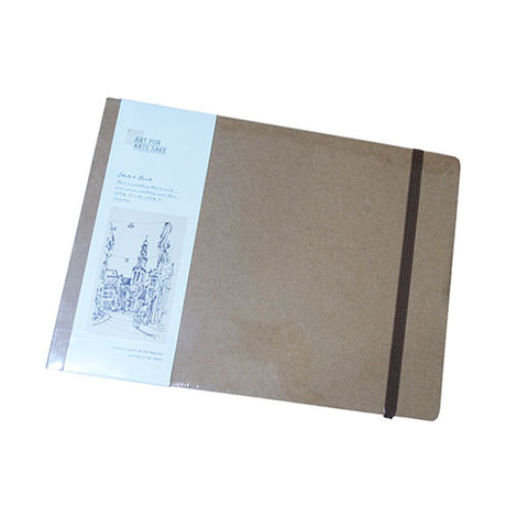 Sketch Book Kraft W/ Elastic 190mm x 260mm