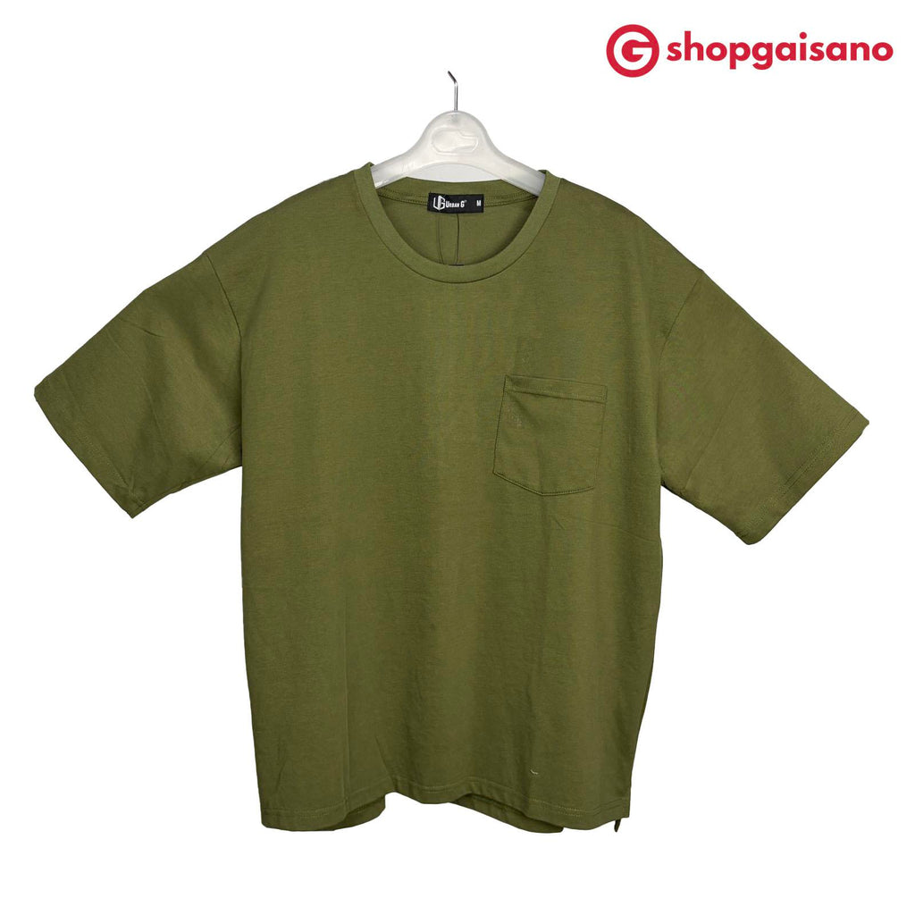 URBAN G Men's T-Shirt Army Green GU-01