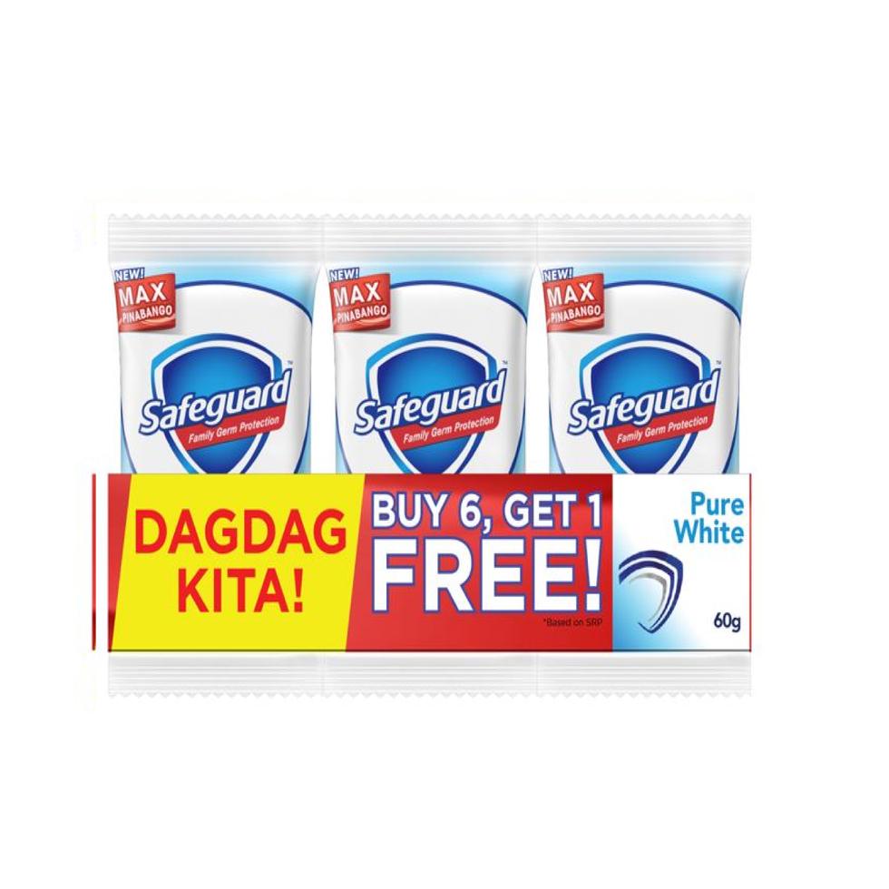 Safeguard Bar Soap Buy 6 + 1 FREE