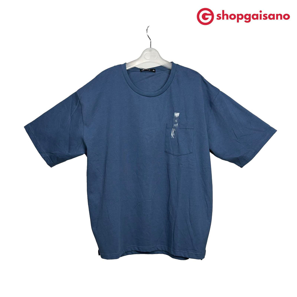 URBAN G Men's T-Shirt Blue Gray GU-01