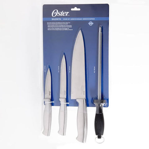 Oster Baldwin 4pc Cutlery Set