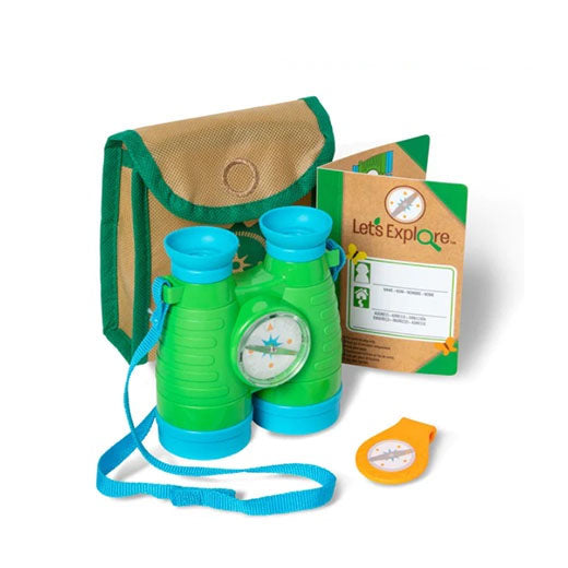 Melissa & Doug Let's Explore Binoculars & Compass Play Set