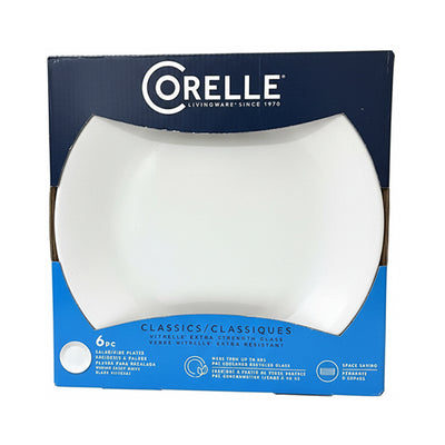 Corelle Vitrelle Classics 6 pcs Salad/Side Plates 8.5 Inches