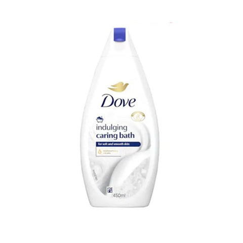 Dove Indulging Caring Bath Moisturising Cream Body Wash 450ml