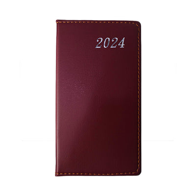 2024 Minimalist Note Planner - Cognac