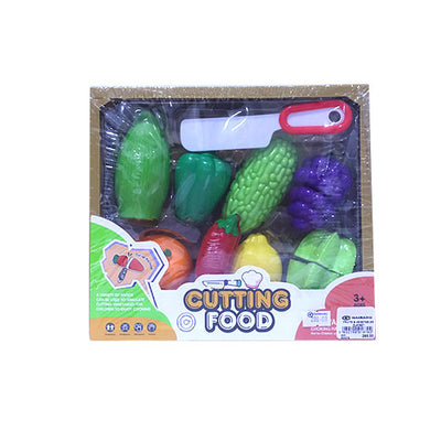 Fruits & Vegetables Cutting Food Playset