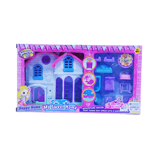 My Sweet Home Dollhouse Playset