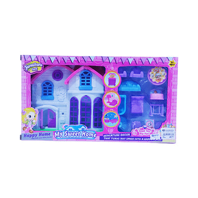 My Sweet Home Dollhouse Playset