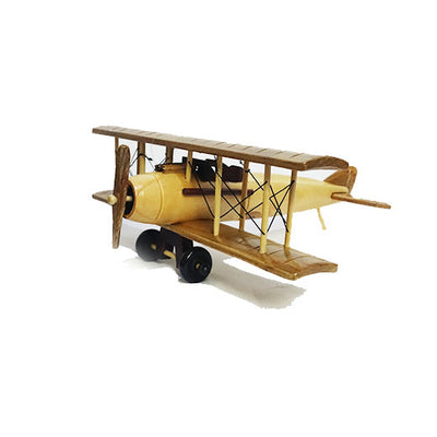 Wooden Plane Figurine 31cm