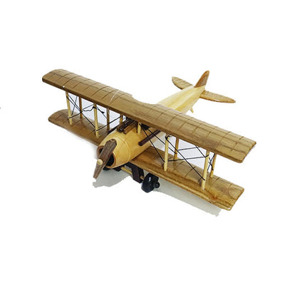 Wooden Plane Figurine 31cm