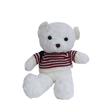 Teddy White Bear Stuffed Toy 50cm