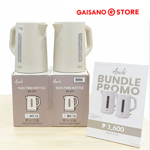 Asahi Electric Kettle Promo Bundle