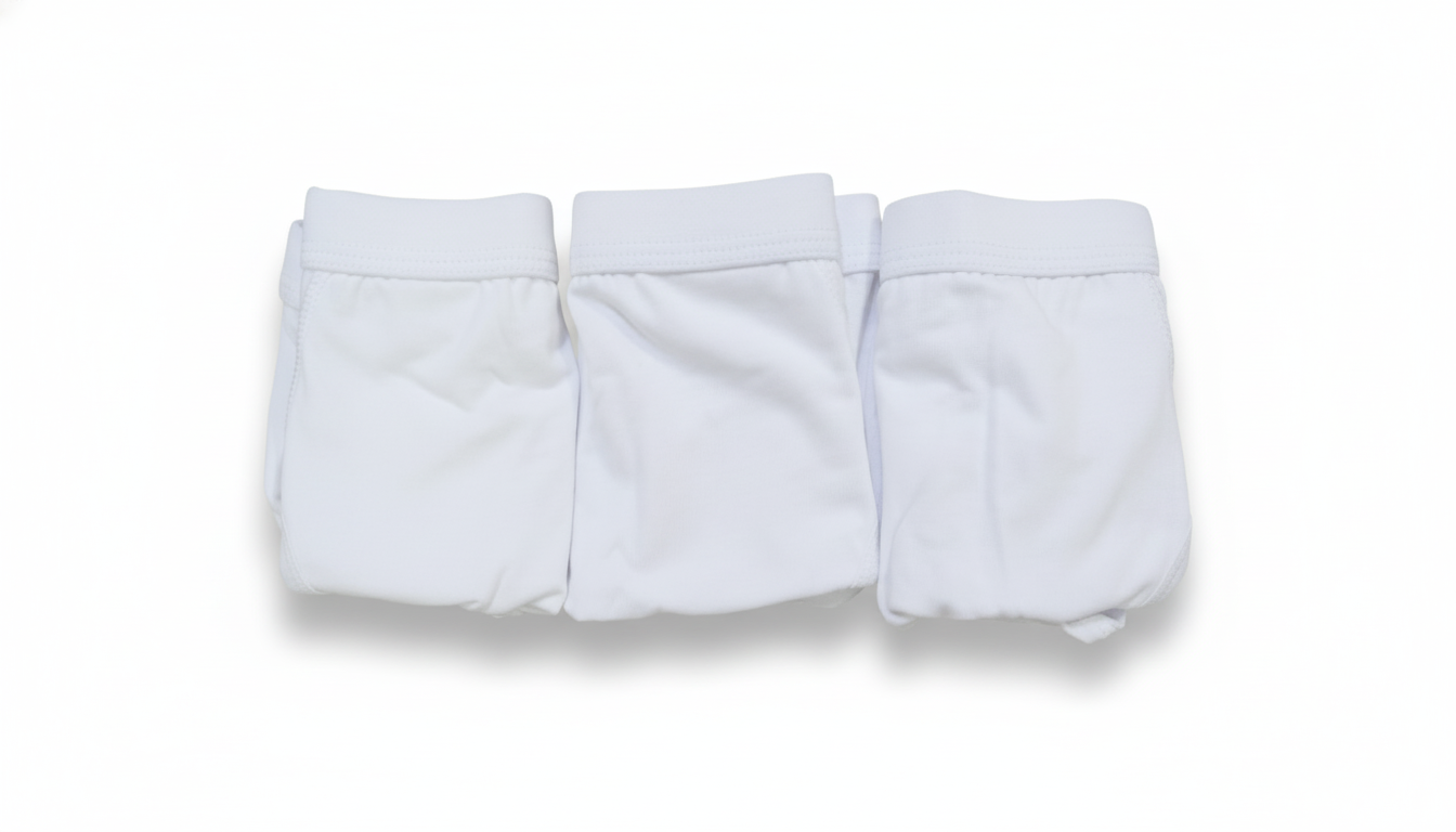URBAN G Kids 3 in 1 Brief White