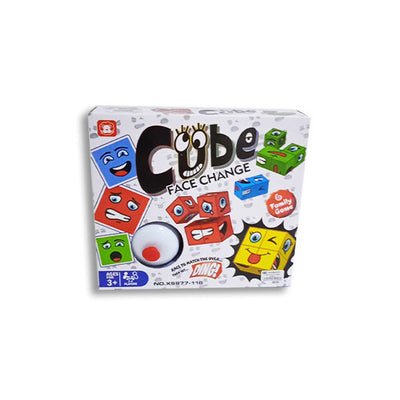 Cube Face Change Family Game