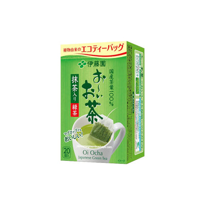 ITOEN OI OCHA ECO TEA BAG GREEN TEA 20S