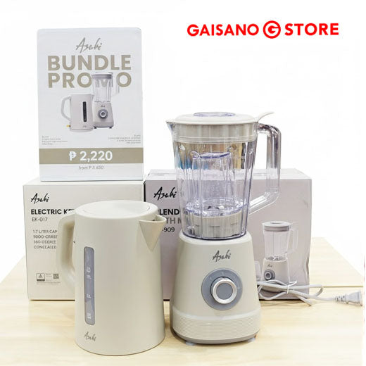 Asahi Electric Kettle and Blender Promo Bundle