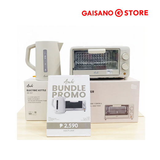 Asahi Electric Kettle and Oven Promo Bundle