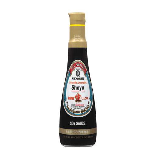 KIKKOMAN SMOOTH AROMATIC SHOYU SOY SAUCE 6.8FL OZ