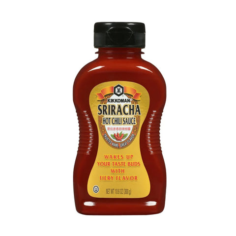 KIKKOMAN SRIRACHA HOT CHILI SAUCE 10.6OZ