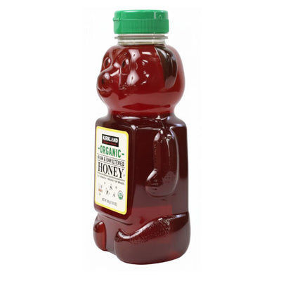 Kirkland Organic Raw & Unfiltered Honey 680g (8 OZ)