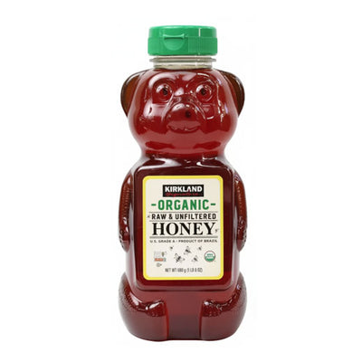 Kirkland Organic Raw & Unfiltered Honey 680g (8 OZ)