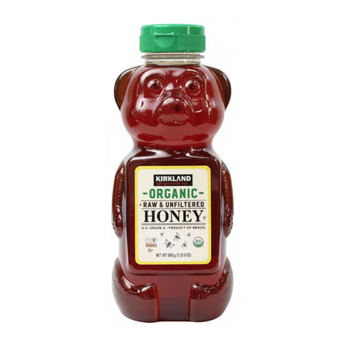 Kirkland Organic Raw & Unfiltered Honey 680g (8 OZ)