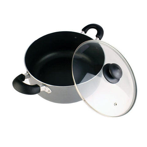 Lifestyle Non-Stick Casserole with Glass Lid 20cm