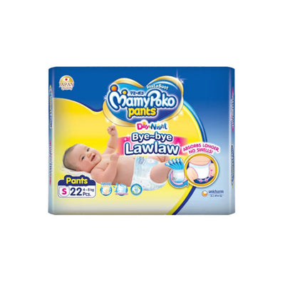 Mamy Poko Pants Day & Night 22pcs Small