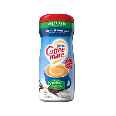 NESTLE COFFEE MATE SUGAR FREE FRENCH VANILLA 10.2OZ