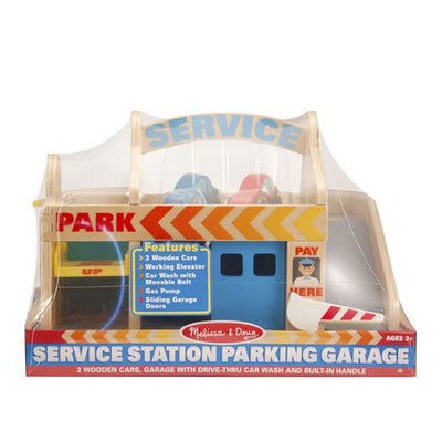 Melissa & Doug Service Station Parking Garage