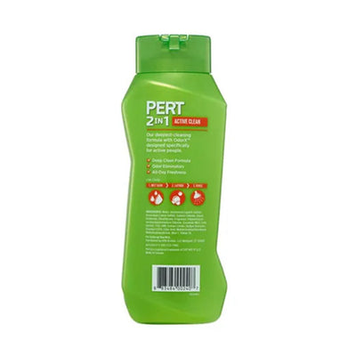 Pert 2 in 1 Active Clean OdorX Technology Shampoo and Conditioner 13.5 OZ (400ml) App