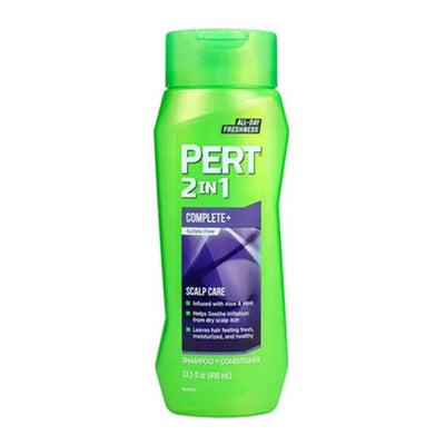 Pert 2 in 1 Complete+ Scalp Care Sulfate Free Shampoo and Conditioner 13.5 OZ (400ml)