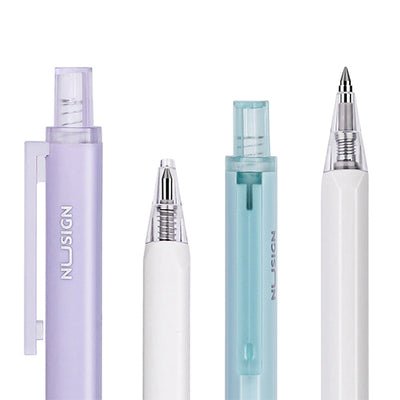 Deli Gel Pen NS649 0.5mm (Black) - Assorted Color