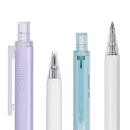 Deli Gel Pen NS649 0.5mm (Black) - Assorted Color