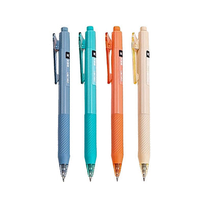 Deli Gel Pen NS568 0.5mm (Black) - Assorted Colors