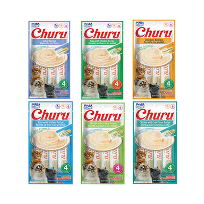 Inaba Churu Cat Treats 14g x 4 Tubes per Pack