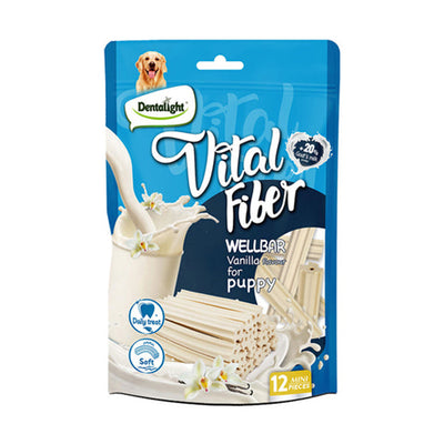 Dentalight Vital Fiber Dental Wellbar Dog Treats
