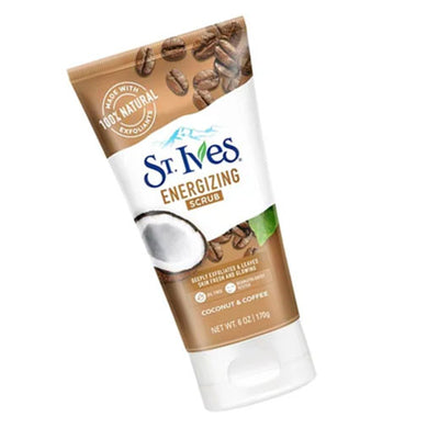 St. Ives Energizing Scrub Coconut and Coffee Deeply Exfoliates 6 OZ (170g)